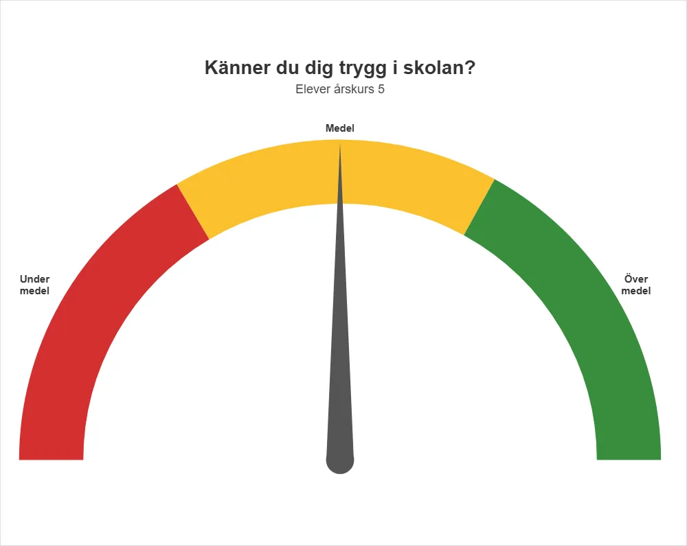 Skolinspektionen frågar vartannat år elever på Åbymoskolan i Norrköping i årskurs 5 om hur de upplever tryggheten på skolan. På Åbymoskolan svarar de att de känner sig trygga på skolan."
